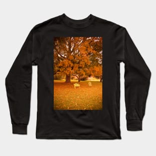 Vintage Autumn in Vermont Long Sleeve T-Shirt